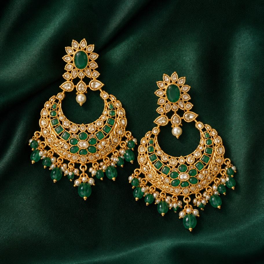 Emerald Chandbali